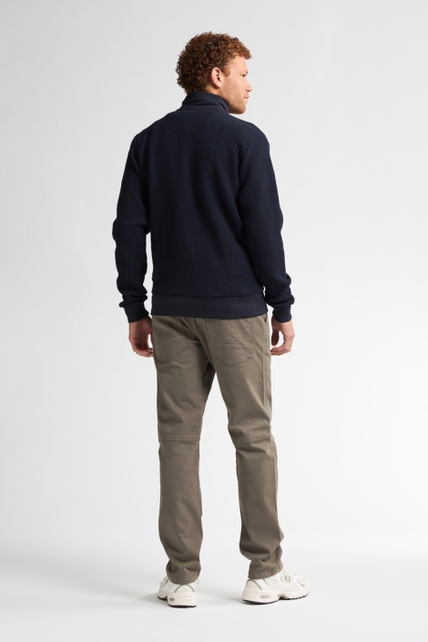 Petrol Industries men sweater collar zip